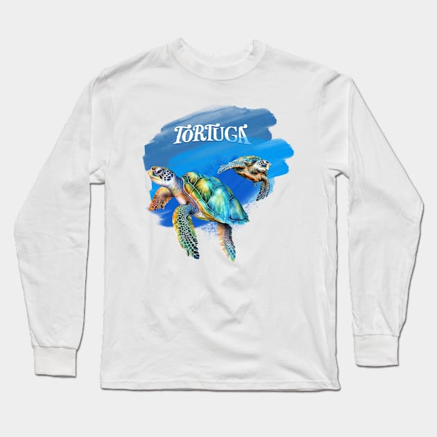 Tortuga Music Festival Long Sleeve T-Shirt by smkworld